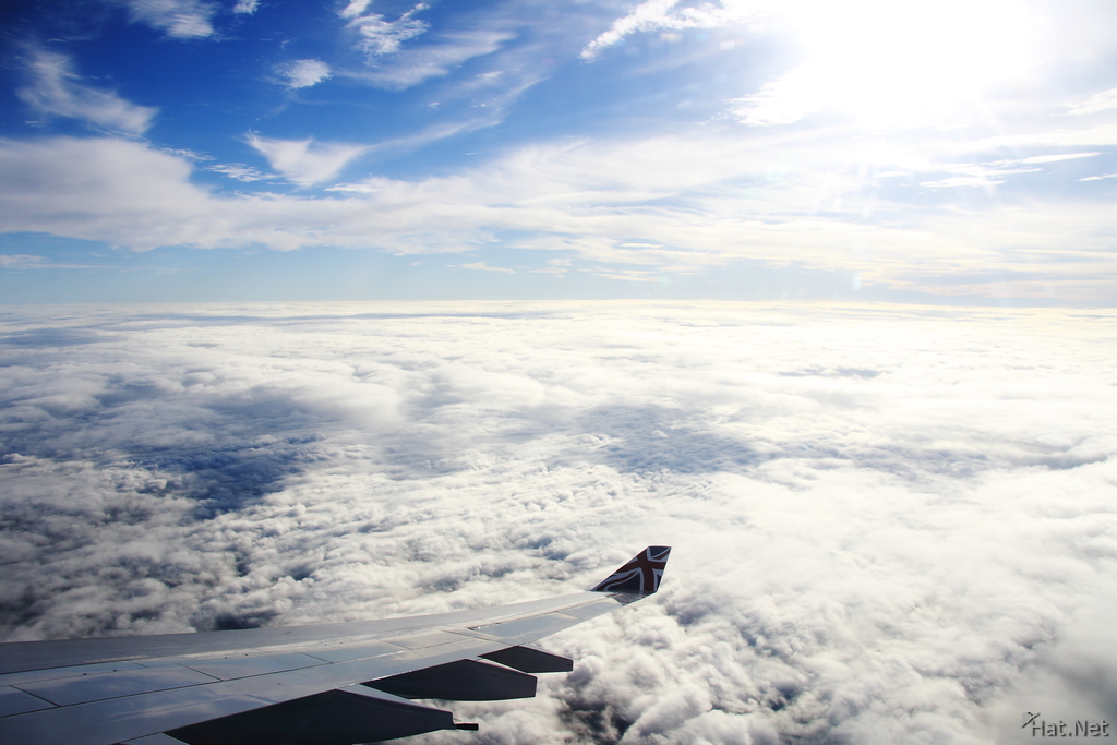 view--flying with clouds