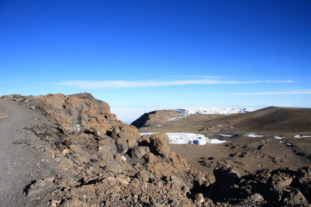 view--approaching uhuru peak