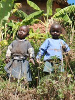 happy children Mtae, East Africa, Tanzania, Africa