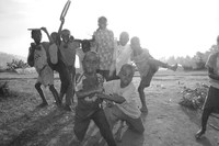 kung fu boys Rawangi, East Africa, Tanzania, Africa