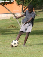 soccer Bugala Island, East Africa, Uganda, Africa