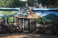 house building Kisumu, East Africa, Kenya, Africa