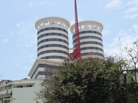 twin towers in nairobi Nairobi, East Africa, Kenya, Africa