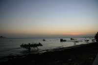 sunset Shimoni, East Africa, Kenya, Africa