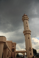 minaret of the mosque Kampala, East Africa, Uganda, Africa