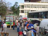 chaos in moshi Ushoto, East Africa, Tanzania, Africa