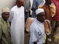 bread hawkers Ushoto, East Africa, Tanzania, Africa