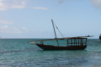 fishing boat Zanzibar, East Africa, Tanzania, Africa