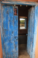 blue door Arusha, Zanzibar, East Africa, Tanzania, Africa