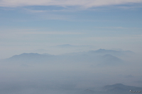 view--mountains in mist Kilimanjaro, East Africa, Tanzania, Africa