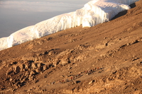 mountain climbers Kilimanjaro, East Africa, Tanzania, Africa