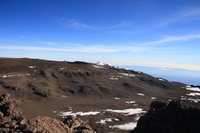 glacier peak Kilimanjaro, East Africa, Tanzania, Africa