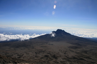 mwanzi peak Kilimanjaro, East Africa, Tanzania, Africa