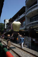 shifen Old Street Sky Lantern 暖暖區,  New Taipei City,  Taiwan, Asia