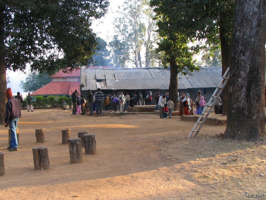 visitor center at kanha