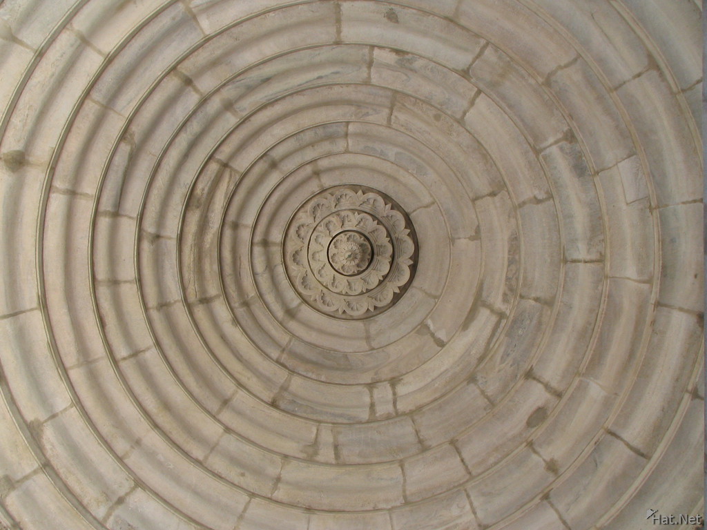 white marble ceiling