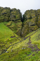 Rauofeldar Canyon Vik,  West,  Iceland, Europe