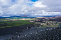 Hverfjall aukery,  Northeast,  Iceland, Europe