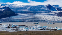 Fjallsarlon Glacier Snafellsjokull,  East,  Iceland, Europe