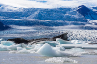 Fjallsarlon Glacier Snafellsjokull,  East,  Iceland, Europe