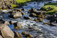 Oxararfoss creek Grundarfjordur,  South,  Iceland, Europe