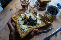 Nutritious breakfast Vik,  West,  Iceland, Europe