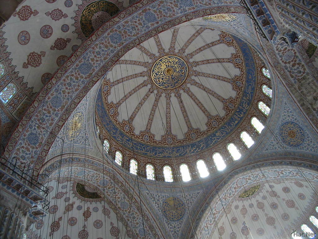 blue mosque dome
