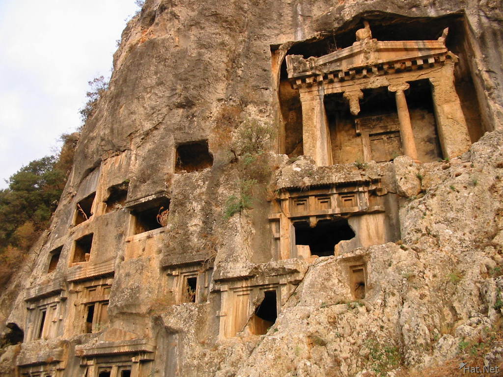 fethiye cliff tombs