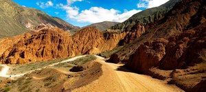 trail behind purmamarca Purmamarca, Northern Salta Provinces, Argentina, South America