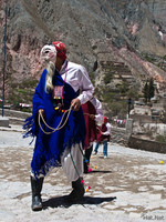 view--blue beard man with whip Tilcara, Iruya, Jujuy and Salta Provinces, Argentina, South America