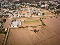 view--shadow of airplane near salta Puerto Igua�u, Salta, Misiones, Salta and Jujuy Province, Argentina, South America