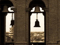 basilica belfry Santa Cruz, Santa Cruz Department, Bolivia, South America