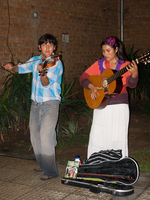 violin artists Samaipata, Santa Cruz, Santa Cruz Department, Bolivia, South America