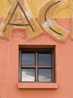 ac window Sucre, Santa Cruz Department, Bolivia, South America