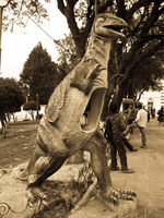 dinosaur phone Sucre, Santa Cruz Department, Bolivia, South America