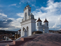 iglesia de la merced roof Sucre, Santa Cruz Department, Bolivia, South America