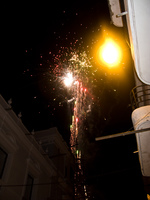 sucre fireworks Sucre, Santa Cruz Department, Bolivia, South America