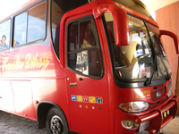 transport--potosi bus to sucre Potosi, Sucre, Potosi Department, Santa Cruz Department, Bolivia, South America
