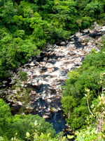 black river Sao Jorge, Goias (GO), Brazil, South America