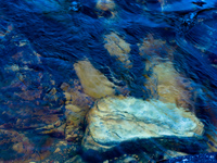 underwater rocks Sao Jorge, Goias (GO), Brazil, South America