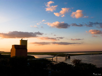 view--granary sunset Corumba, Mato Grosso do Sul (MS), Brazil, South America