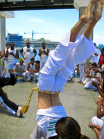 capoeira flip Rio de Janeiro, Rio de Janeiro, Brazil, South America