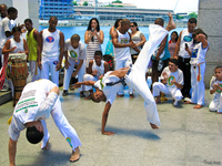 view--capoeira fighting Rio de Janeiro, Rio de Janeiro, Brazil, South America