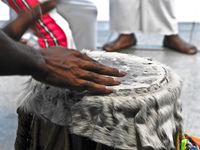 capoeira drum Rio de Janeiro, Rio de Janeiro, Brazil, South America