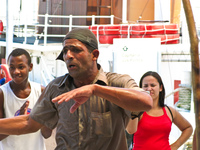 capoeira man Rio de Janeiro, Rio de Janeiro, Brazil, South America