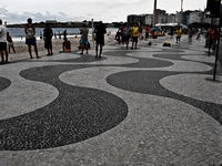 copacabana beach Rio de Janeiro, Rio de Janeiro, Brazil, South America