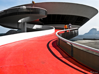 view--mac - museu do arte contemporanea Rio de Janeiro, Rio de Janeiro, Brazil, South America