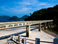 island bridge Rio de Janeiro, Rio de Janeiro, Brazil, South America