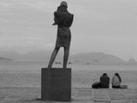 view--thinking man and brazilian girls Rio de Janeiro, Rio de Janeiro, Brazil, South America