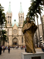 sao paulo see metropolitan cathedral Sao Paulo, Sao Paulo State, Brazil, South America